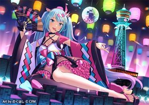 初音ミク『マジカルミライ2020』大阪開催を祝して、通天閣でコラボ